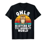 Owls Masters of the Moonlit World Owl T-Shirt