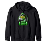 Power Rangers Green Ranger Simple Portrait Sweat à Capuche