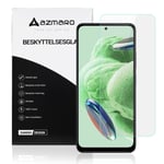 Xiaomi Redmi Note 12 5G - Azmaro Ultra clear hærdet beskyttelsesglas - Transparent