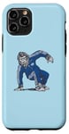 Coque pour iPhone 11 Pro Break Dancing Sasquatch B-Boy Bigfoot Dancer