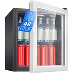Bomann, Réfrigérateur pour boissons 48L, Eclairage intérieur LED, KSG7286, Noir