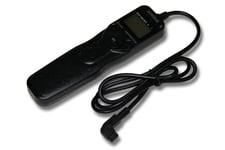 vhbw Télécommande déclencheur avec câble compatible avec Sony Alpha DSLR-A300, DSLR-A300K, DSLR-A300X, DSLR-A350 appareil photo+ minuterie