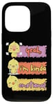 Coque pour iPhone 13 Pro Yeah I'm Kinda Emotional Duck Kids Funny Emotional Chicken