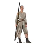 STAR CUTOUTS Ltd SC827 Official Cutouts Star Wars Rey Daisy Ridley (SW : TFA) Découpe en Carton Grandeur Nature 188 x 77 x 188 cm