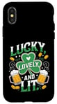 Coque pour iPhone X/XS Lucky Lovely and Illumined St. Patrick