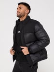 Jack & Jones Shine Padded Coat, Black, Size M, Men