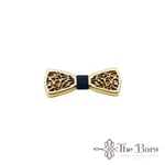 Engraved Wooden Bow Tie Trap The Bars | Decorated Bow Tie Trap