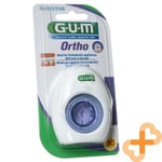 GUM ORTHO Dental Floss 50 Pcs. Idéal pour les appareils orthodontiques avec f...