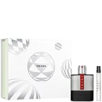 Prada Luna Rossa Carbon Eau De Toilette 100ml Gift Set (Worth £106.70)