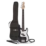 3/4 LA Bass Guitar by Gear4music Black