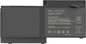 SB03XL HSTNN-IB4T Batterie d'ordinateur portable pour HP EliteBook 820 G1 820 G2 720 G1 720 G2 725 G1 725 G2 825 G1 825 G2 Series SB03046XL HSTNN-LB4T 7167266XL-1C1.716726-421 717378-001