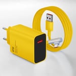 ESPORTS-Chargeur Rapide USB Type C,Câble de Charge Ultra,Xiaomi Mi 14,13,12,11 Pro,Redmi Note 13,12,11,10 Pro,67W - Type EU 67W 2 in 1