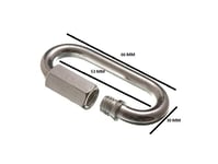 Quick Link Chain Repair Shackle 7mm 9/32 BZP ZP  Pack Size 6