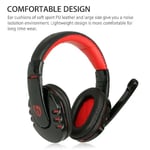 Casque sans fil Bluetooth ¿couteurs casque casques de jeu pour Xiaomi Huawei ordinateur portable PC Gamer complet Fone De Ouvido-rouge_XINENGJI