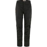 Fjällräven Womens Abisko Hike Zip-off Trousers (Svart (BLACK/550) 36)