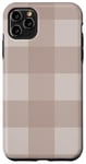 iPhone 11 Pro Max Case Checkered Brown Cool Checkerboard Aesthetic Gift Case