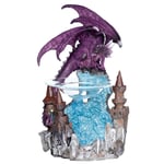 Crystal Ravine Castle - Dragon Oil and Wax Burner with Glass Dish  - Brand New