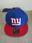 NIKE NEW YORK GIANTS CAP HAT ADJUSTABLE SNAPBACK UNISEX (845684 495)