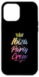 Coque pour iPhone 15 Pro Max Ibiza Party Crew | Coloré