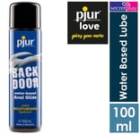 Pjur Back Door Moisturising Water Based Anal Glide Lubricants | 100 ml Lube