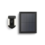 Ring Spotlight Cam Plus Solar par Amazon | Vidéo HD 1080p, audio bidirectionnel, vision nocturne couleur, projecteurs LED, sirène | À installer soi-même | Essai Ring Home gratuit 30 j.