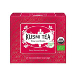 Kusmi Four Red Fruits Ekologisk - Tepåsar 20-pack