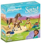 NEW DreamWorks Spirit 70122 Pru With Horse And Foal By PLAYMOBIL Free  Shipping