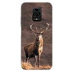 Coque pour Xiaomi Redmi Note 9S / 9 Pro Chasse Chevreuil Blanc