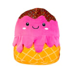 High Quality Smoosho's Pals Ice Cream Plush Made from Super Soft Velour Fabric