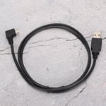 New C0402 1M Right Angle Micro USB To USB Connecting Cable For Data Transmission