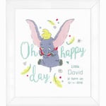 Vervaco Counted Cross Stitch Kit Disney Dumbo Oh Happy Day