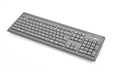 Fujitsu KB410 - tastatur - Arabisk - svart Inn-enhet