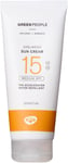 Green People Edelweiss Sun Cream SPF15 200ml | Natural, Organic Sunscreen with |