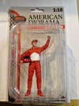 Figurine PILOTE F1 star des années 90 Racing Legend 1/18 Schumacher Ferrari