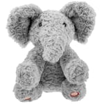 12" Peekaboo Elephant Plush Soft Toy Animated Singing Toy Moving Ears Baby Game