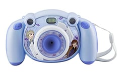 Ekids - Reine des Neiges Caméra pour Enfant avec Fonction Photo et vidéo | Appareil Photo numérique 2 MP adapté aux Enfants avec Autocollants et Fonctions d'édition pour Filles à partir de 3 Ans