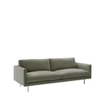 Adea Basel soffa 220 cm Malawi 01 green-220 cm