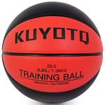 KUYOTQ Équipement d'entraînement de Basket-Ball Lourd lesté de 1,4 kg, Taille 7 à 74,9 cm, en Cuir Composite pour extérieur et intérieur, pour Hommes, Femmes, Jeunes, amélioration de la Manipulation