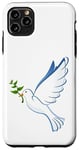 Coque pour iPhone 11 Pro Max Offre de la paix - Colombe et branche d'olivier