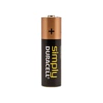 Alkaline Battery Simply AA LR6 1.5V BA12S Duracell Computerino