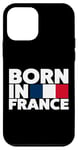 Coque pour iPhone 12 mini Cool Born in France Illustration Novelty Graphic Designs