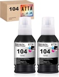 664 Bouteilles d'encre pour Epson EcoTank T7741 T6642 T6643 T6644 140ml/70ml ou Epson EcoTank L355 L555 ET-2500 ET-2550 ET-2600 ET-2650 ET-3600 ET-44 500 E T-4550 ET-14000 ET-16500 Lot de 4