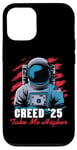 Coque pour iPhone 13 Creed '25 Take Me Higher American Astronaut T-shirt homme femme