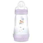 Mam - Biberon Easy-Start Anti-colique 260 ml tétine débit 2 - Lilas