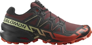 Salomon Men's Speedcross 6 Rum Raisin/Cherry Tomato/Cognac, Rum Raisin / Cherry Tomato / Cognac, 42 2/3