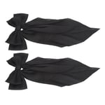 (Black)2 Pcs Bow Hair Clip Big Hair Bow Hair Bows For Women Big Bow Hair Clips