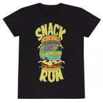 Scooby Doo Unisex Adult Snack Run T-Shirt - XXL