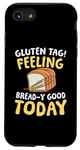 Coque pour iPhone SE (2020) / 7 / 8 Étiquette gluten Se sentir bien aujourd'hui pour un régime sans pain