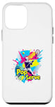 Coque pour iPhone 12 mini Pop Serve, style Splash Tennis dynamique