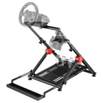 Wheel stand GT PRO V2 - Support Universel pour Volant Force Feedback, pédalier et boite de vitesse compatible avec les volants Logitech, Thrustmaster, Fanatec et MOZA. Idéal pour la Simulation auto.